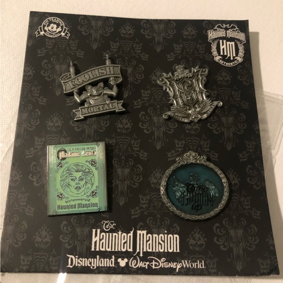 Disney Haunted Mansion 4 Pin Booster Set - Picture 6 of 6